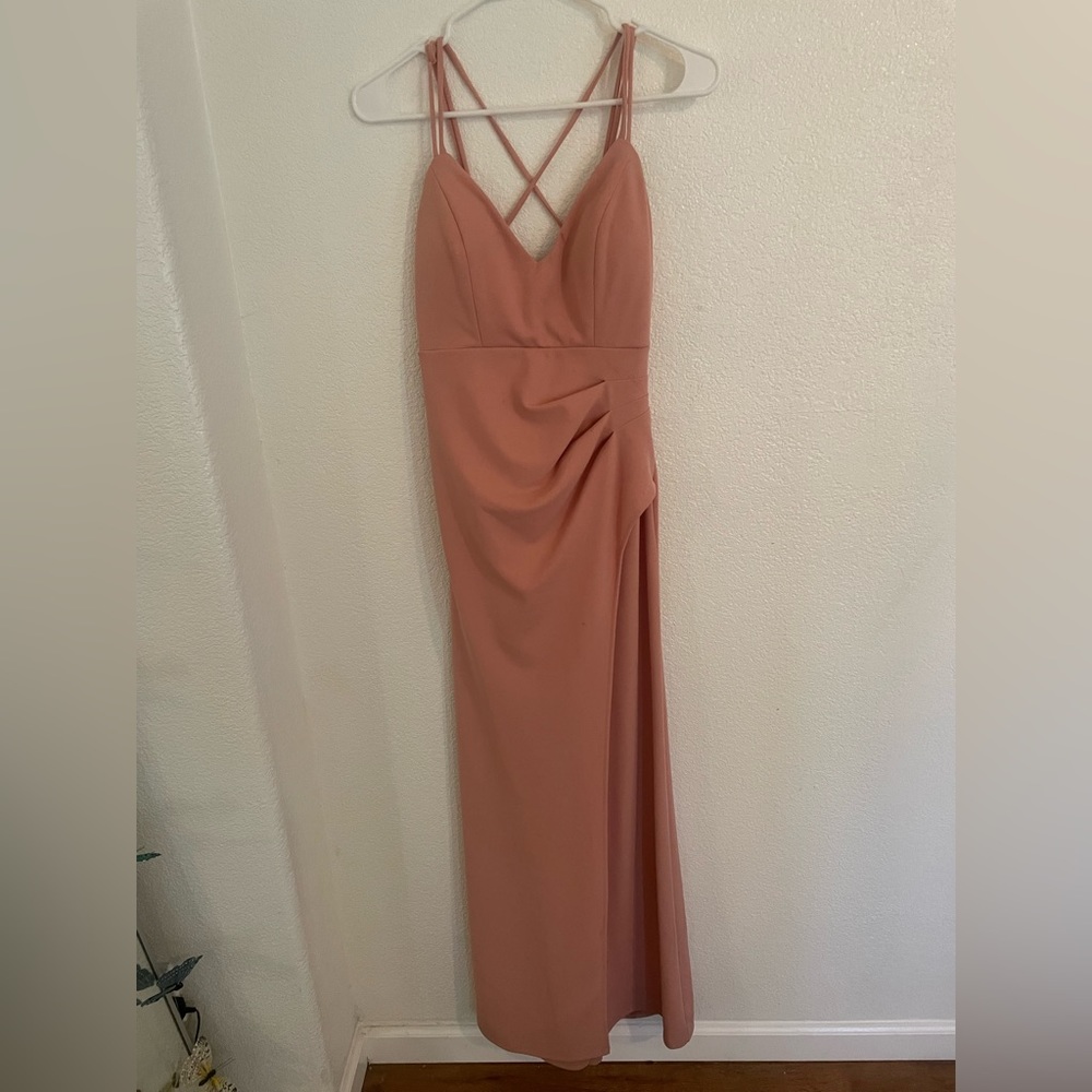 Pink Maxi Dress- S